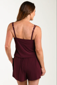 Jersey Swim Romper One Piece/Cover Up