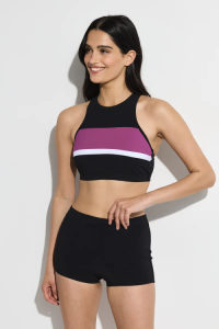 Aqua Chic High Neck Bikini Top