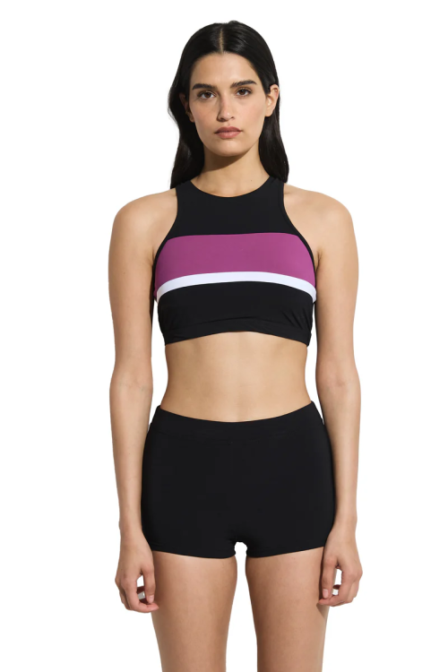 Aqua Chic High Neck Bikini Top